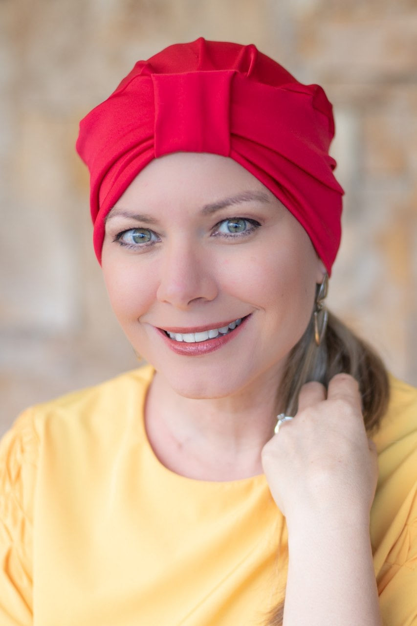 Turbante rojo