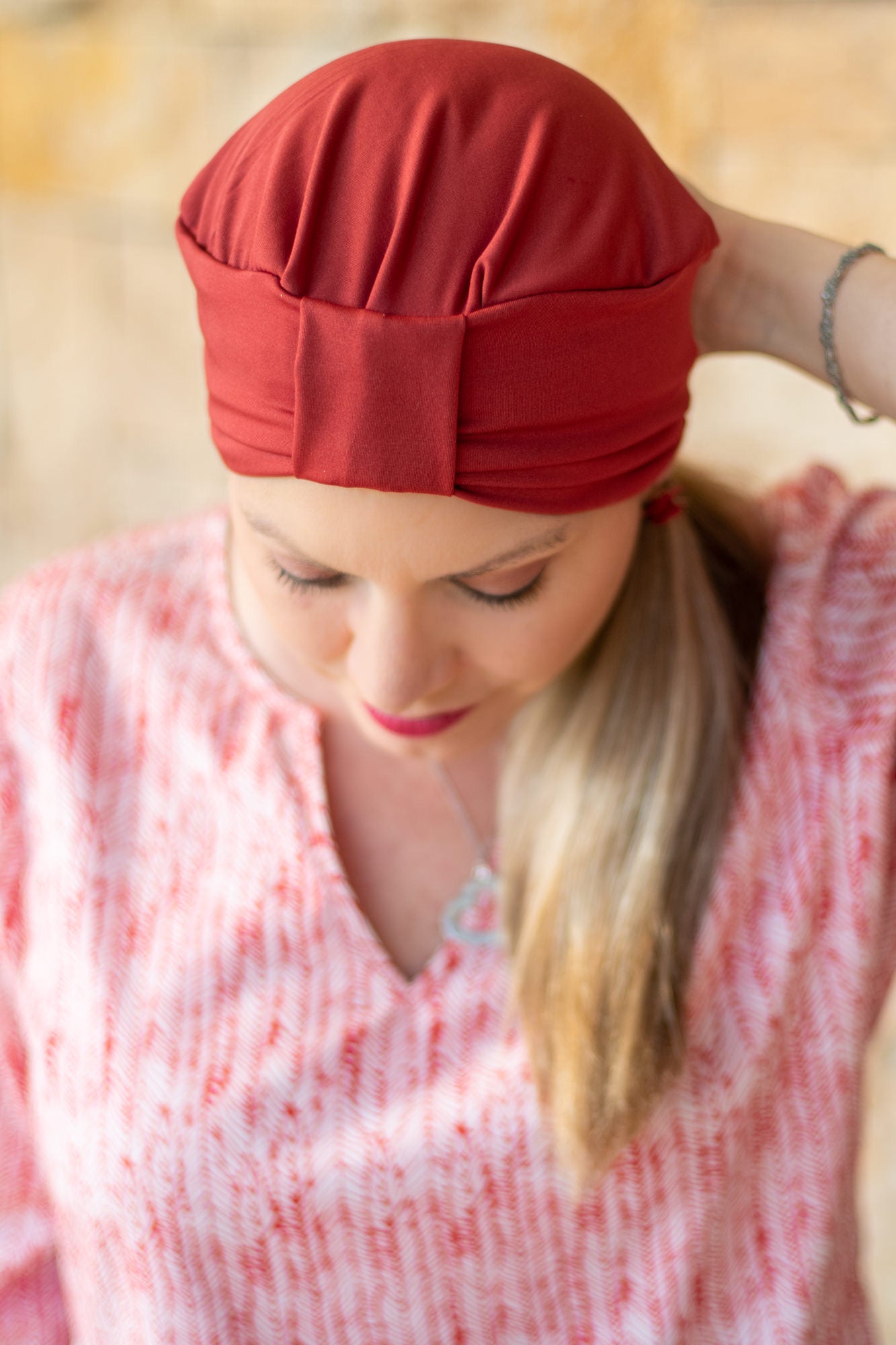 Turbante terracotta