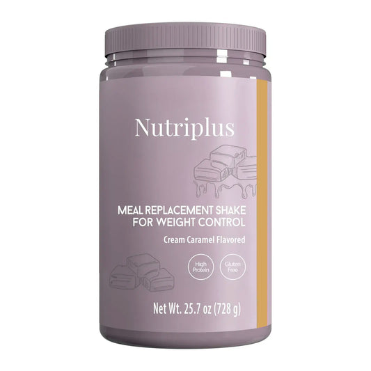 Batido Sustitutivo de Comida Nutriplus Caramelo con Crema
