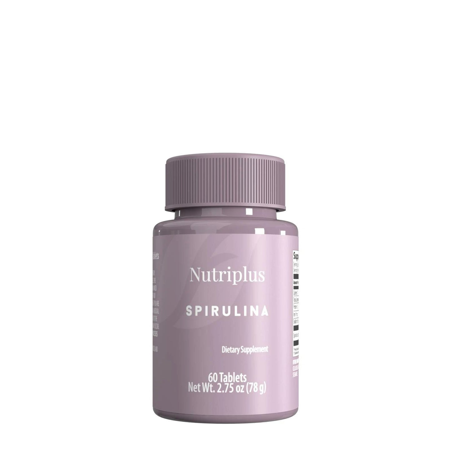 Tabletas de Espirulina Nutriplus 60 unidades