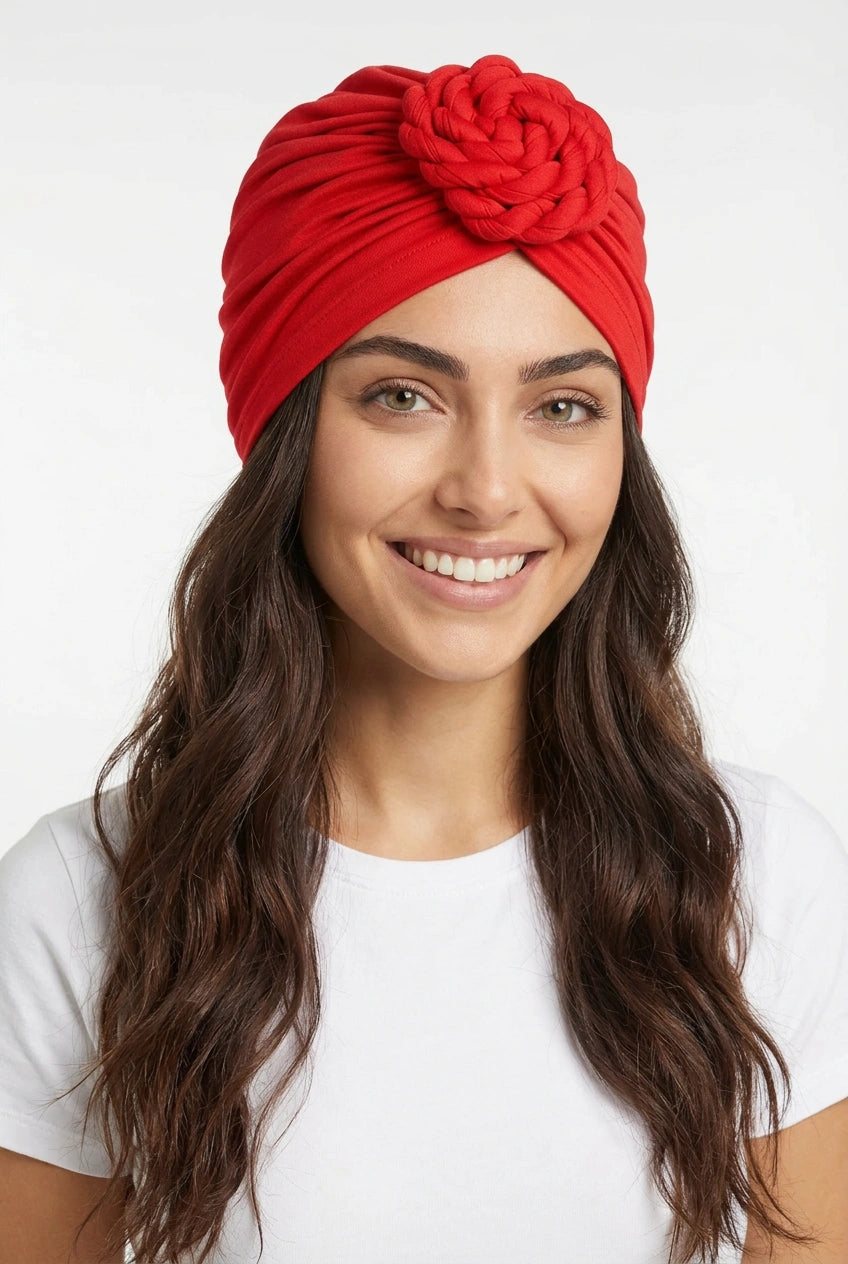 Turbante Trenzado Circular