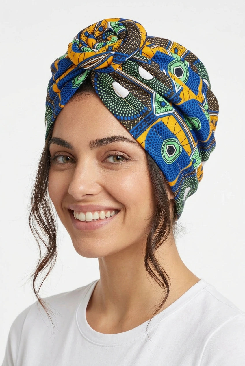 Turbante Trenzado Circular