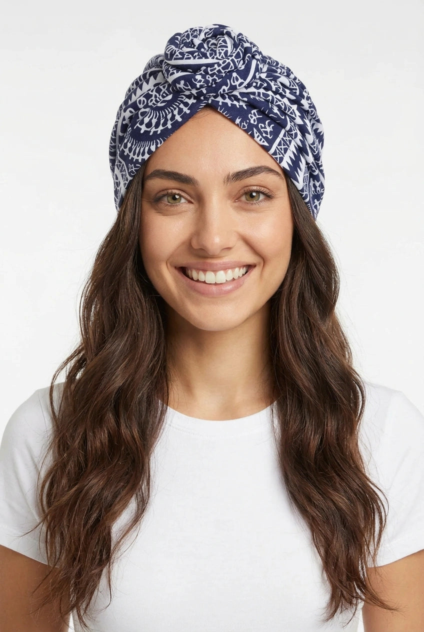 Turbante Trenzado Circular