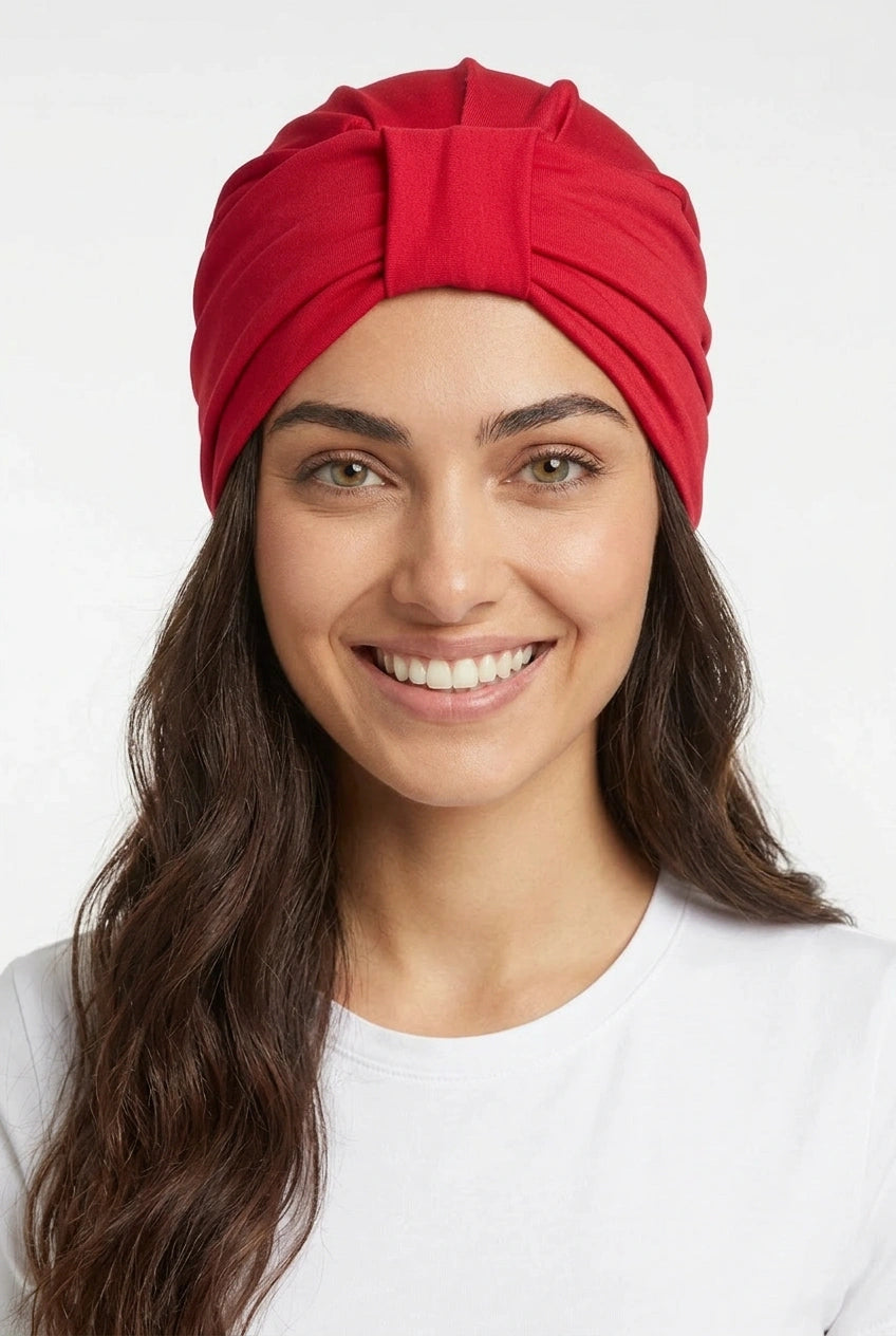 Turbante rojo