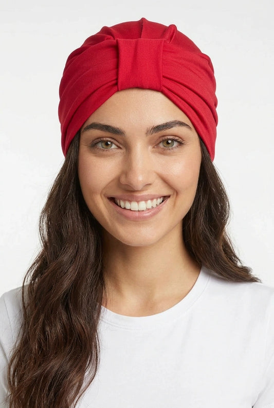 Turbante rojo