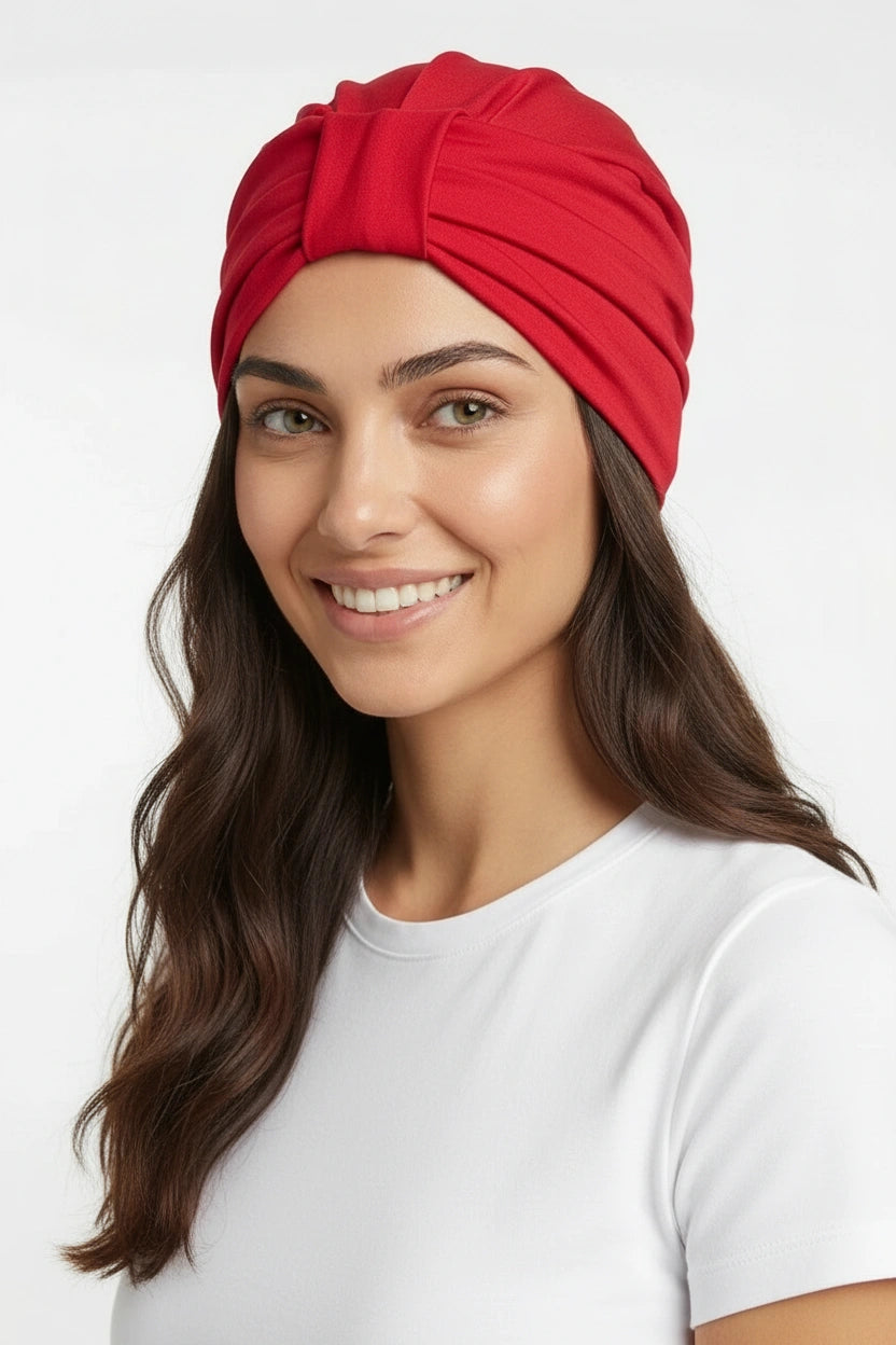 Turbante rojo