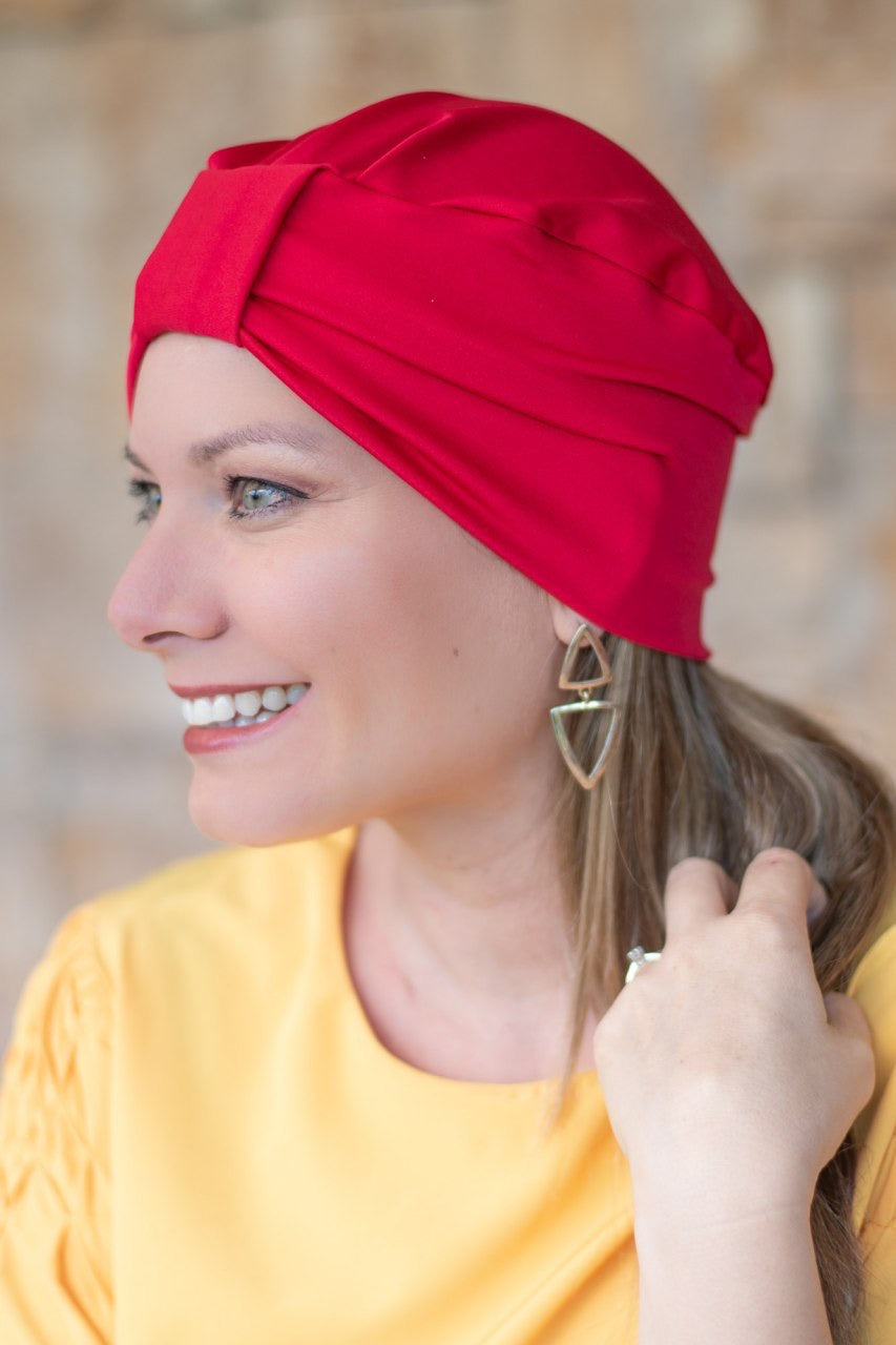 Turbante rojo